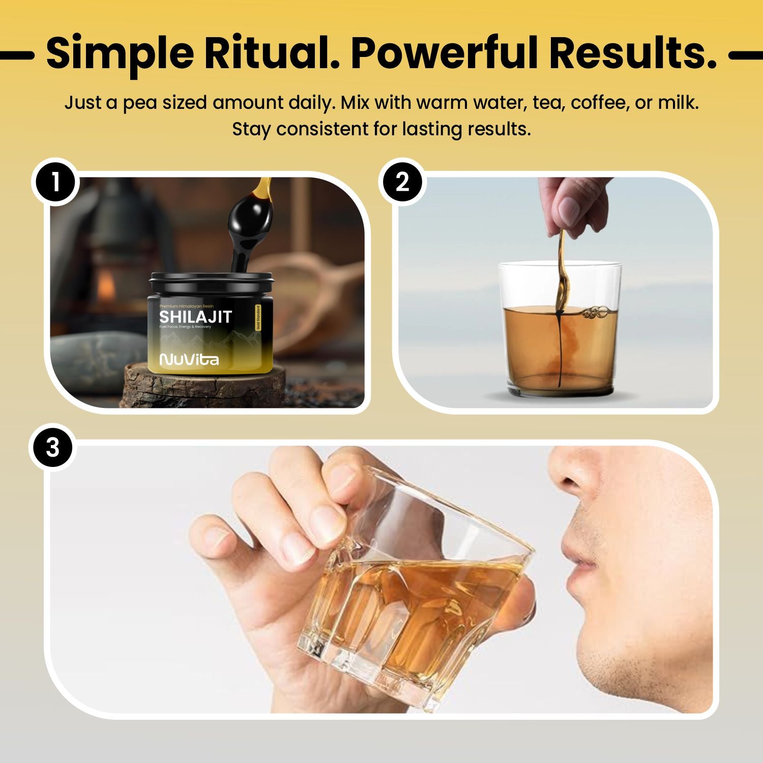Pure Shilajit | Natural Himalayan Gold Standard Mineral Complex | 50g